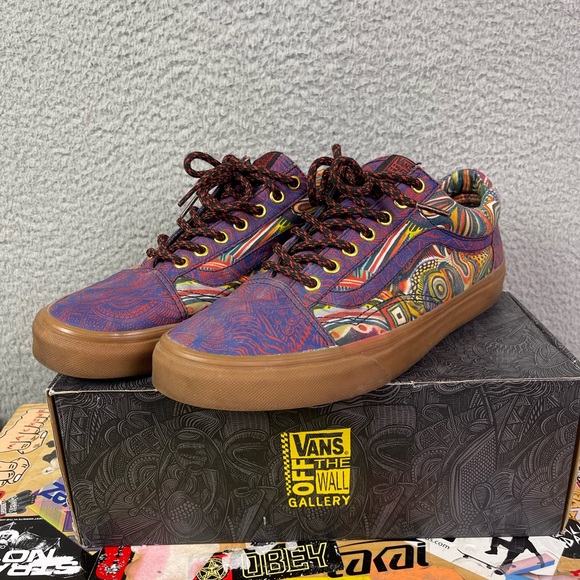 Vans Other - VANS Gallery x Zio Ziegler Old Skool Limited Rare Psychedelic shoes